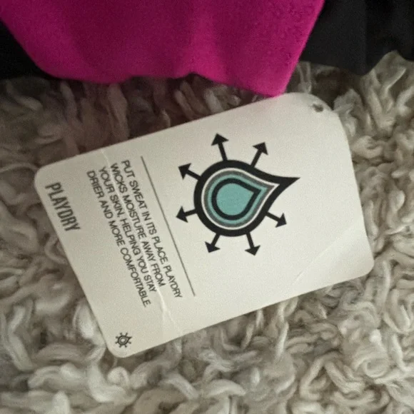 New Reebok Black Flare Pants Women’s Small Leggings - Picture 4 of 9